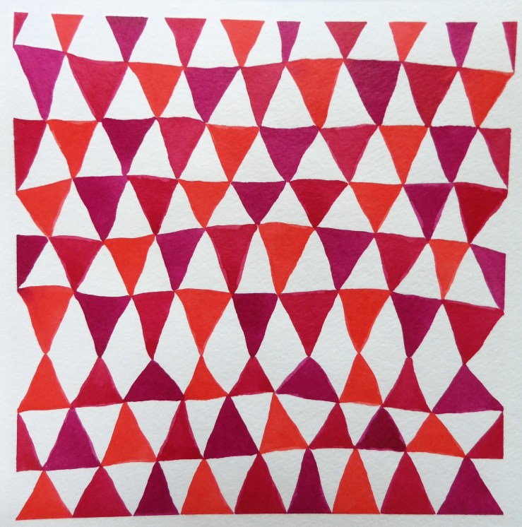 Untitled, 9"x9", Acrylic Ink, 2013