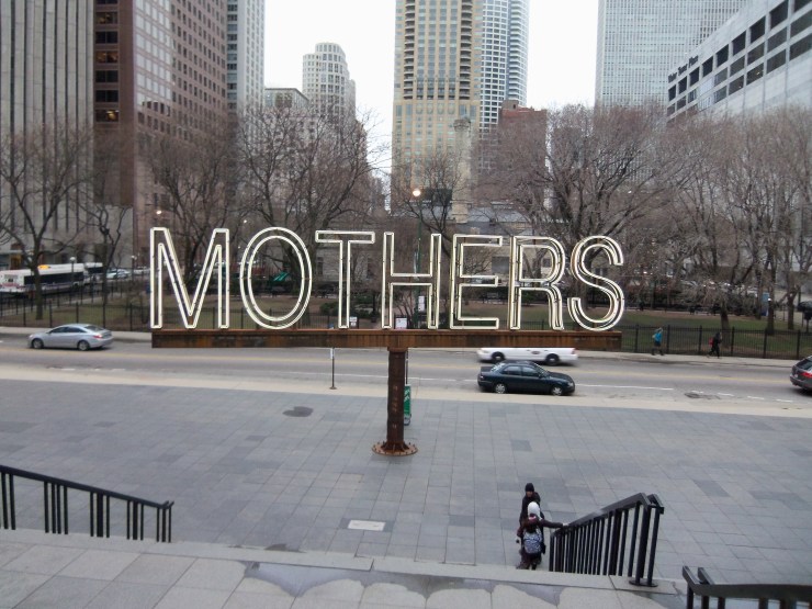 MOTHERS, created by Martin Creed, Contemporary Museum of Art, Chicgo, IL