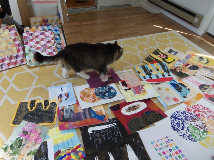 Get off my face, kitty cat!