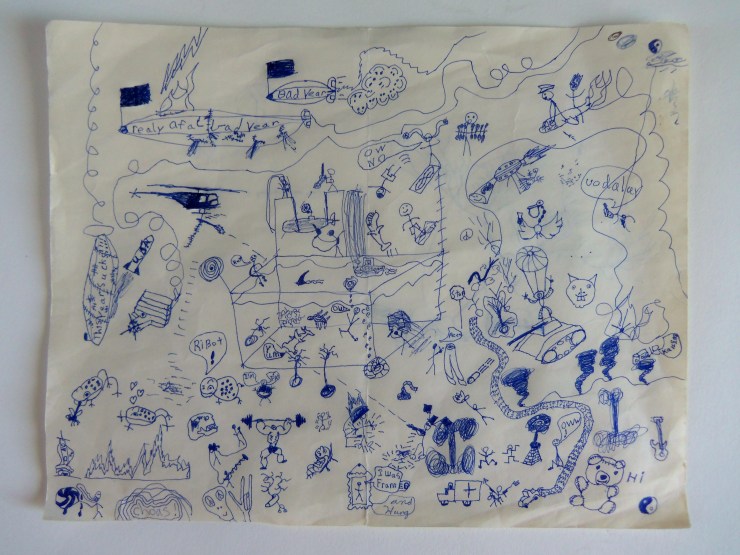 Choas! Yes, this muck sprang forth from the minds of children.