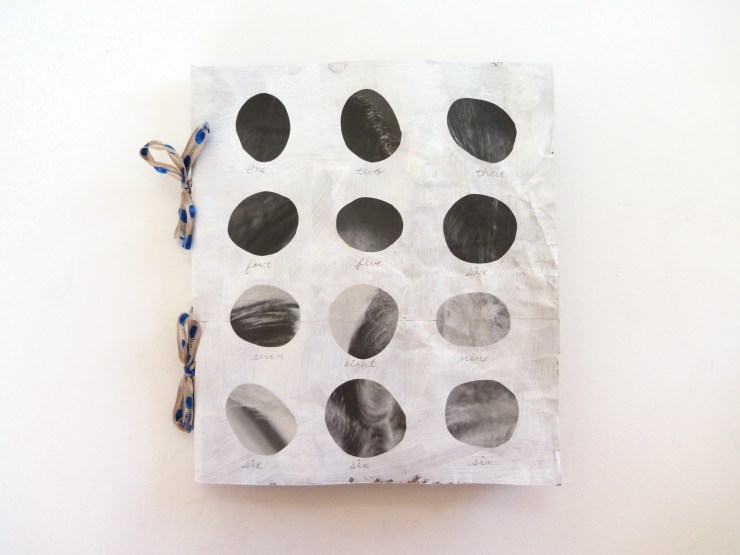 Journal, 8.5"x10",  mixed media, 2014
