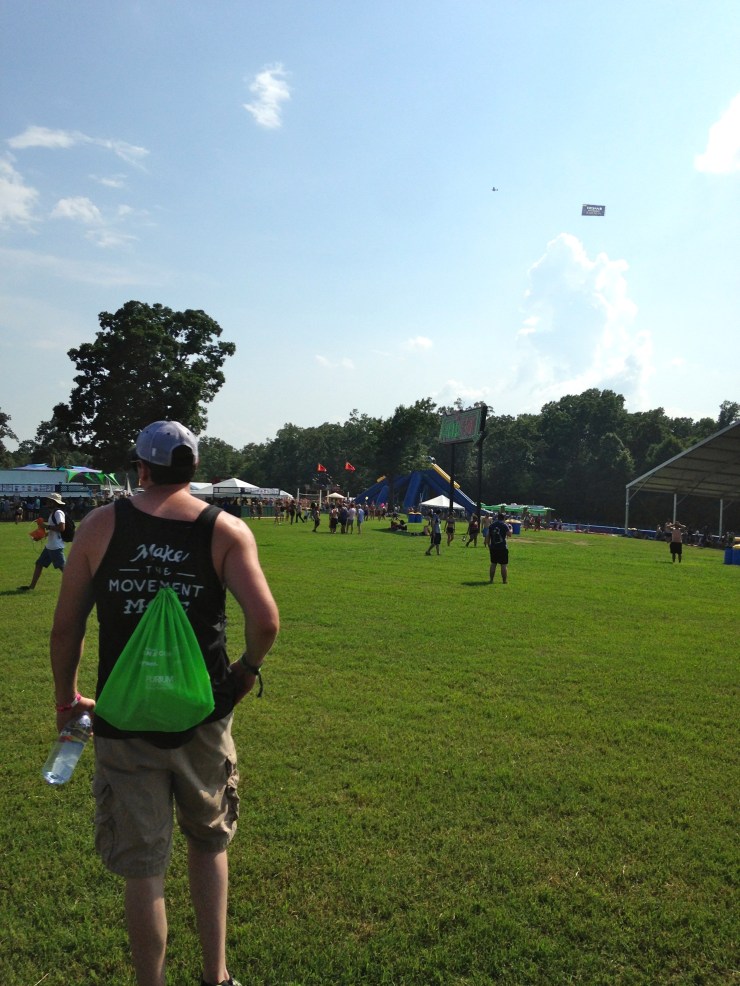 Drew's first time in Centeroo.   