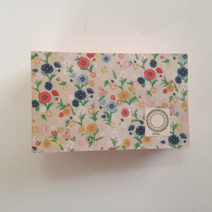 The Take Care Blues, Book Measures 5"x3"x1.5" closed, 3"x55" opened, Flag book binding, Library cards, decorative paper, waxed paper, found images, 2015